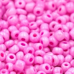 Rocailles roze 2mm (50 gr.)