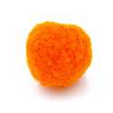 Pompon 12 mm oranje (10 stuks)