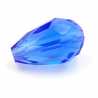 Facet kraal druppel blauw 16x10mm (10 st.)