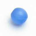 Glaskraal, rond, lichtblauw, 8 mm (20 st.)