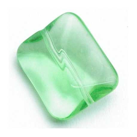Glaskraal, brok, groen, 18 x 16 mm (5 st.)