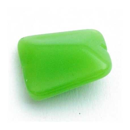 Glaskraal, brok, groen, 18 x 16 mm (5 st.)
