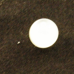 Catseye kraal rond wit 12 mm (5 st.)