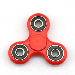 De rage van 2017: Fidget Spinner rood (1 st.)