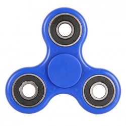 De rage van 2017: Fidget Spinner blauw (1 st.)