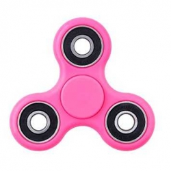 De rage van 2017: Fidget Spinner roze (1 st.)