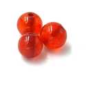 Gekleurd steen kraal steenrood 6mm (10 st.)