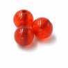 Gekleurd steen kraal steenrood 6mm (10 st.)