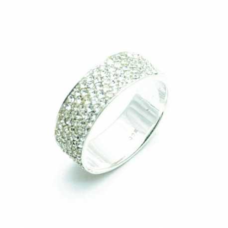 Ring sterlingzilver, maat 19