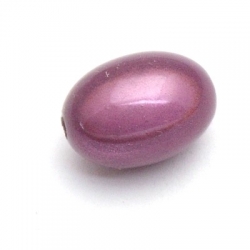 Miracle bead ovaal paars 20 mm (5 st.)