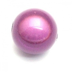 Miracle bead rond paars 14 mm (5 st.)
