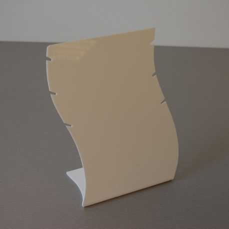 Ketting display, wit, plexi (1 st.)