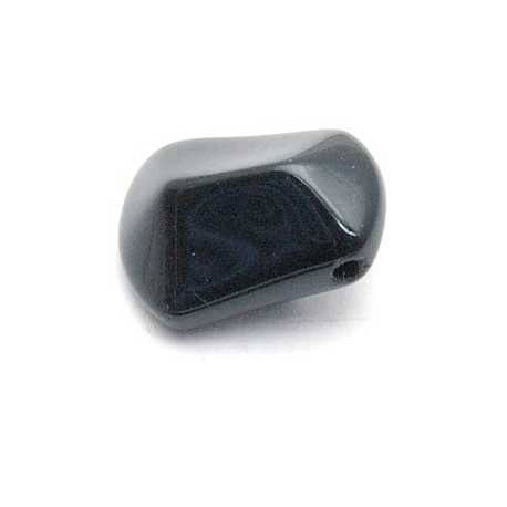 Glaskraal, brok, paars, 16 x 12 mm (10 st.)