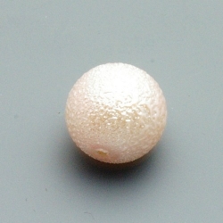 IJsparel, rond, roze, 14 mm (10 st.)