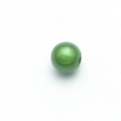 Miracle bead rond groen 10 mm (10 st.)