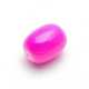 Glaskraal, ovaal, roze, 16 mm (10 st.)