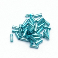 Rocailles, blauw, staafje (50 gr.)