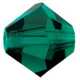 MC Bead, Rondell / Bicone, Emerald, 6 mm