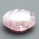 Luster kraal, ovaal (plat), roze, 12 mm (5 st.)