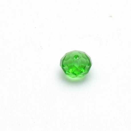 Facetkraal donut 8x6mm (groen)