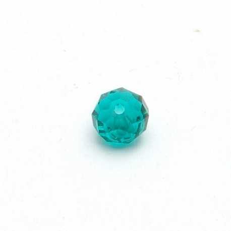 Facetkraal donut 8x12mm (groen)