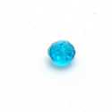 Glaskraal, donut met facetten, turquose, 8 x 12 mm (10 st.)