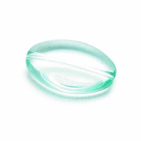 Glaskraal ovaal, 18x12mm (8 st.)