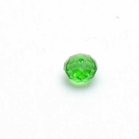 Facetkraal donut 8x12mm (groen)