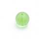 Glaskraal, rond, groen, 6 mm (1 streng)