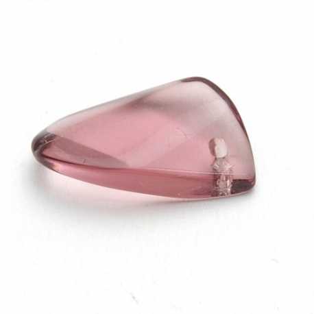 Glaskraal, amethyst, 20 x 12 mm (8 st.)