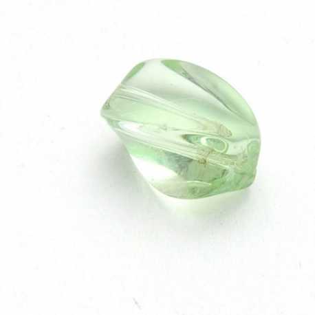 Glaskraal, brokje, groen, 14 mm (10 st.)