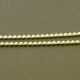 Ballchain incl. 2 slotjes, zilver, 3 mm (1 mtr.)