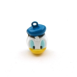 Metaal, belletje, Donald Duck, 24 mm (1 st.)