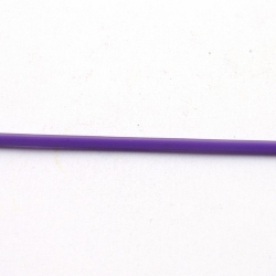 Rubber, lila, 2 mm (1 meter)