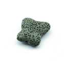 Lava kraal, vlinder, legergroen, 30 mm (3 st.)