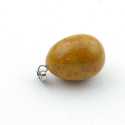 Halfedelsteen hanger druppel ca. 22 mm (1 st.)