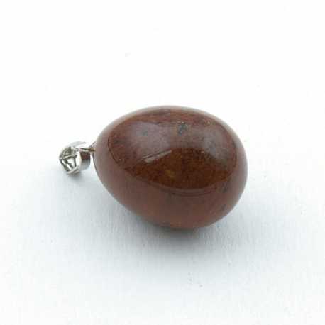 Halfedelsteen hanger druppel ca. 22 mm (1 st.)