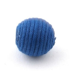 Touwkraal, blauw, 21 mm (3 st.)