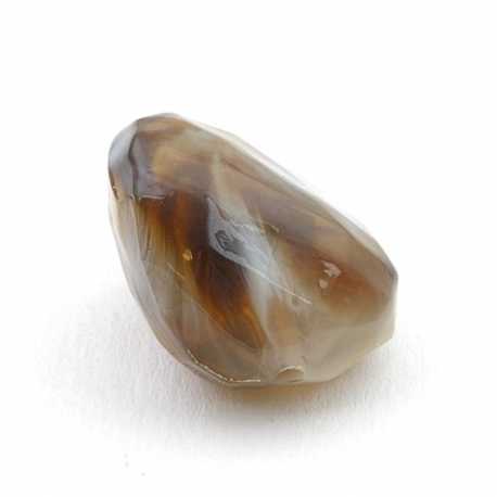 DQ Acryl kraal brok bruin 23 mm (3 st.)