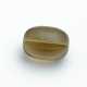 Glaskraal, ovaal, rookbruin, 16 x 10 mm (10 st.)