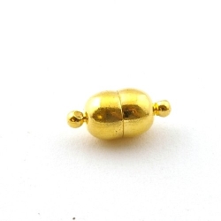 Magneetslot, goud, 16 mm (3 st.)