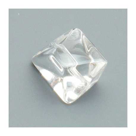 Glaskraal, brok, transparant, 16 mm (5 st.)