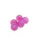 Gekleurd steen kraal, rond, roze, 6 mm (streng)