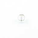Glaskraal, rond, champagne, 6 mm (streng)
