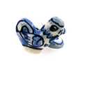 Keramiek kraal, haan, Delfts blauw, 24 mm (4 st.)