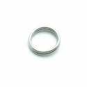Ring split zilver 6 mm (10 gram)