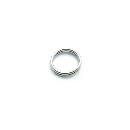 Ring split zilver 10 mm (10 gram)