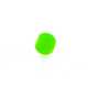 Glaskraal, rond, neon groen, mat, 6 mm (streng)