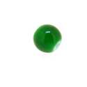 Glaskraal, rond, groen, 6 mm (20 st.)
