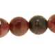Red Agate, kraal, rond, facetten, 10 mm (5 st.)